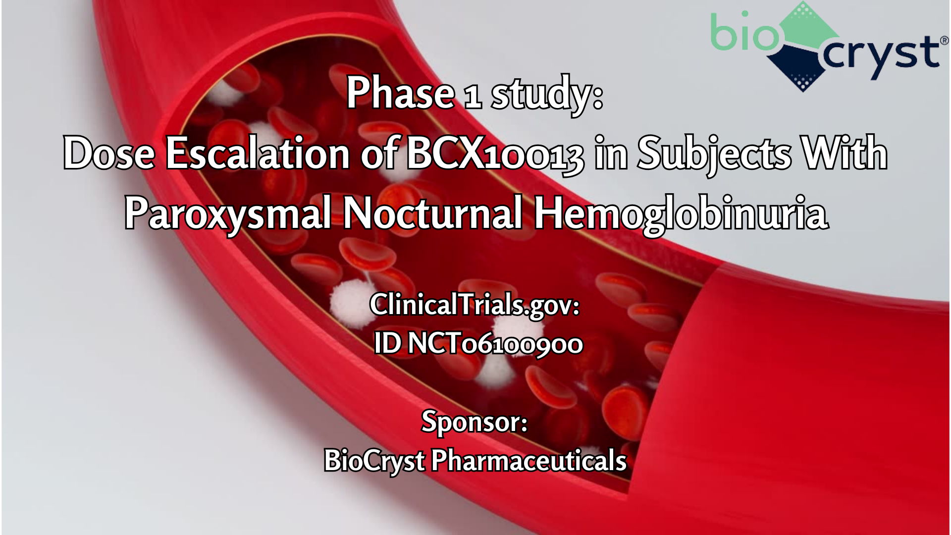 Phase 1 Study: Dose Escalation of BCX10013 in Subjects with Paroxysmal Nocturnal Hemoglobinuria                                                                                                                                                                                               